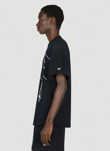 Yohji Yamamoto x New Era Logo T-Shirt Black yoy0152002
