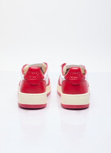 Autry Medalist Low Top Sneakers Red aut0256003