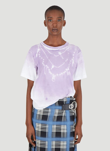 Marni Chain Dye T-Shirt Purple mni0246011