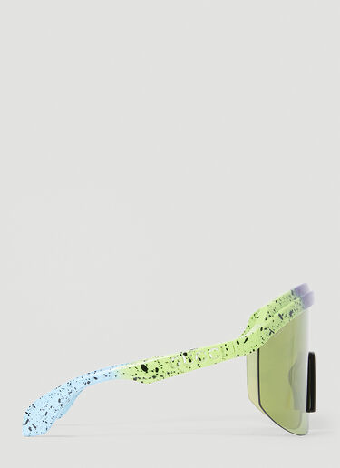 Gucci Mask Sunglasses Green guc0252118