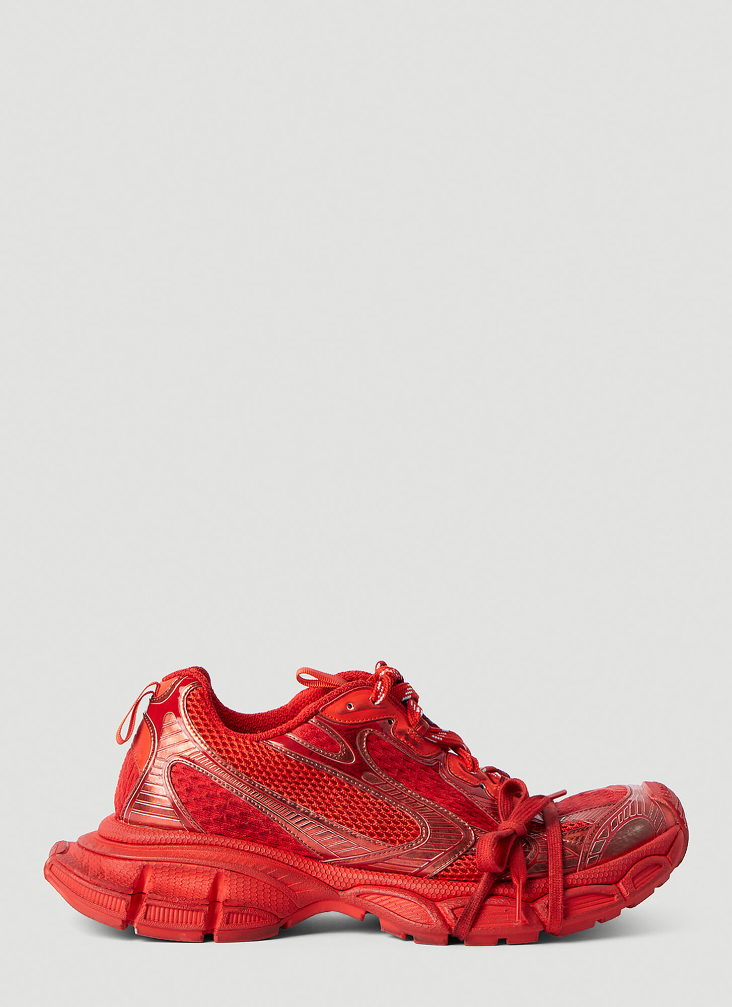 Shop Balenciaga 3xl Sneakers In Red