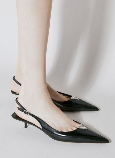 Saint Laurent Cherish Slingback Pumps Black sla0253060