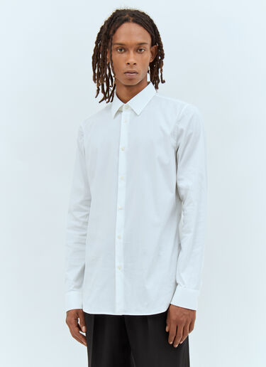 Gucci Stretch Cotton Poplin Shirt White guc0157033