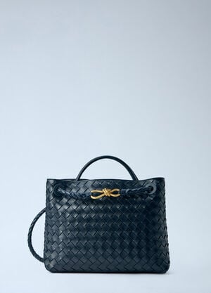 Bottega Veneta Medium Andiamo Handbag Blue bov0264013