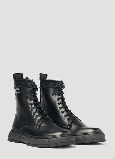 Virón 1992 Apple Leather Boots Black vir0348008