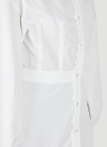 Alexander McQueen Fitted Shirt White amq0249009