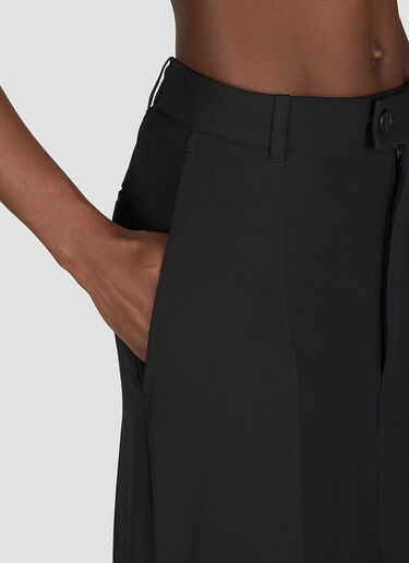 Godet Draped Skirt Balenciaga Godet Draped Skirt Black bal0254001