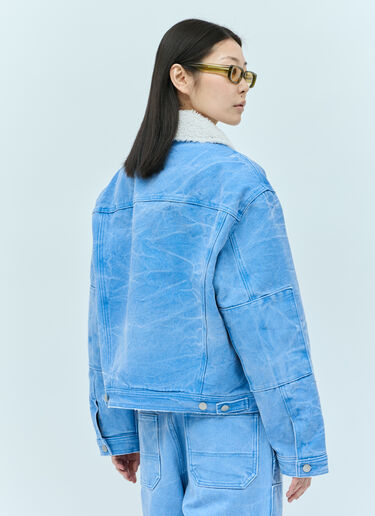 Acne Studios 衬垫牛仔夹克 蓝色 acn0255040