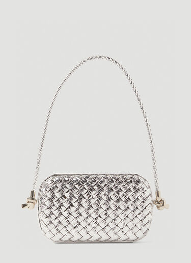 Bottega Veneta Minaudiere 结饰单肩包 银色 bov0251023