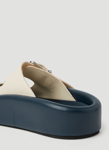 Platform Sandals MM6 Maison Margiela Platform Sandals Cream mmm0251024