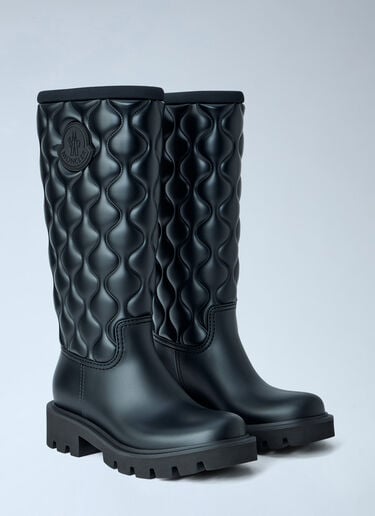 Moncler Kickstream Rain Boots Black mon0265113