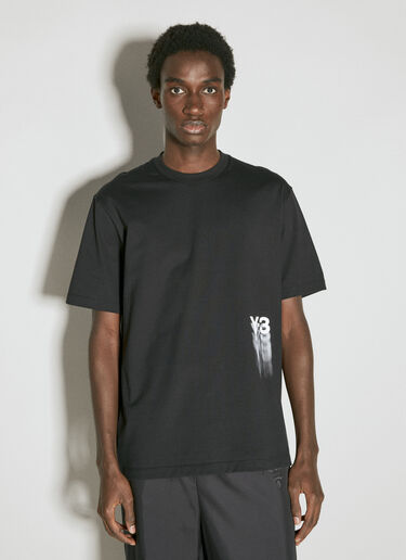 Y-3 GFX Short Sleeve T-Shirt Black yyy0356009