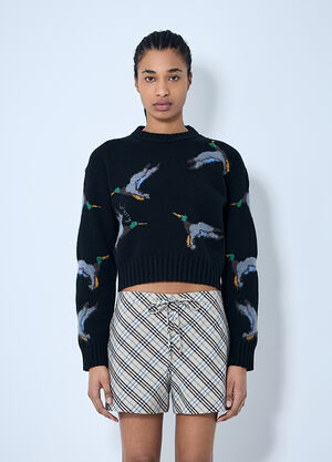 Burberry Duck Wool Sweater Beige bur0259005