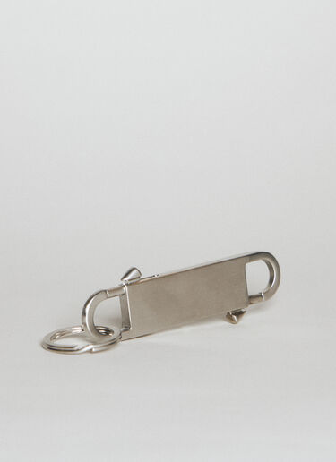 Rick Owens Gemini Keychain Silver ric0155039