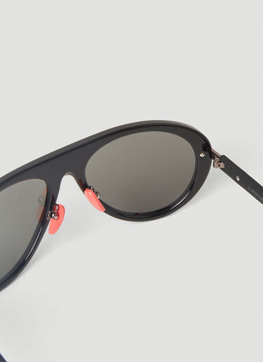 Moncler Navigaze Pilot Sunglasses Black mon0351002