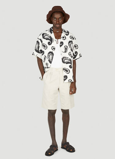 Jacquemus La Chemise Jean Shirt White jac0151004