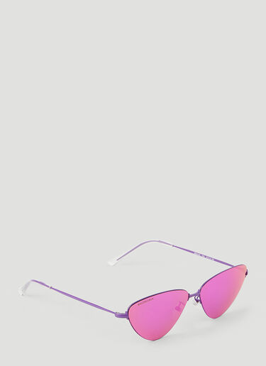 Balenciaga Invisible Cat-Eye Sunglasses Purple bal0145066