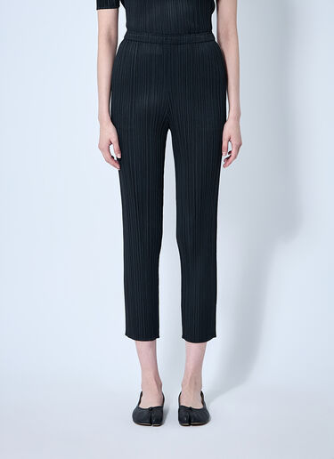 Pleats Please Issey Miyake 褶裥长裤  黑色 plp0260018
