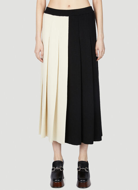 Courrèges Two Tone Skirt Orange cou0253003