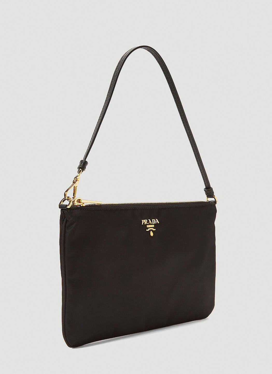 Prada Nylon Clutch Bag in Black LN CC