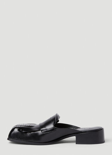 Raf Simons Brogue Mules Black raf0152014