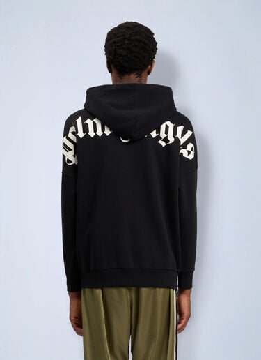 Palm Angels Classic Logo Over Hoodie Black pma0164071