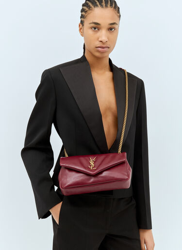 Saint Laurent Calypso Small Shoulder Bag Red sla0257130