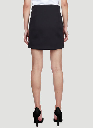 Balenciaga Circle Mini Skirt Black bal0245123
