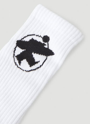 Stüssy Surfman Crew Socks White sts0350024