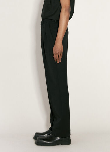 Saint Laurent High-Waisted Tailored Pants Black sla0156008