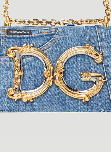 Dolce & Gabbana DG Girl Shoulder Bag Blue dol0251029