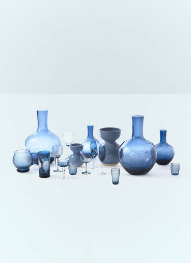POLSPOTTEN Small Ball Body Vase Blue wps0691436
