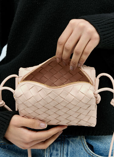 Bottega Veneta Mini Loop Camera Bag Pink bov0255059