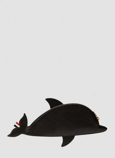 Thom Browne Dolphin Pouch Bag Black thb0139031