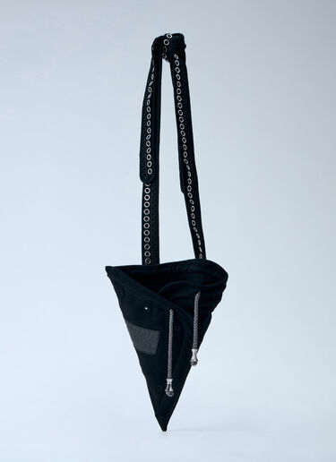 Kiko Kostadinov Hatha Jersey Crossbody Bag Black kko0164011