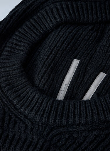 Rick Owens Tower Hood Black ric0165078