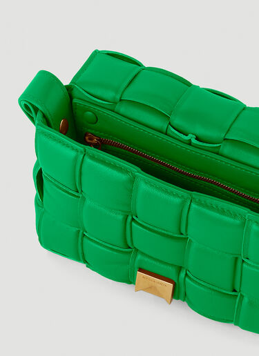 Bottega Veneta 衬垫 Cassette 单肩包 绿 bov0250020