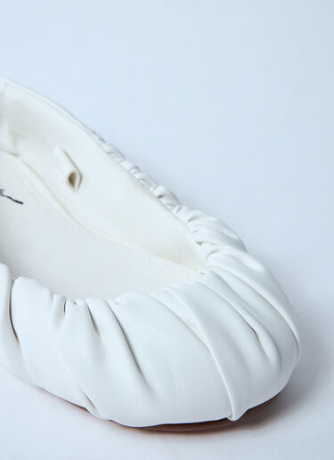 Yume Yume Tied Ballerina Flats White yum0257002