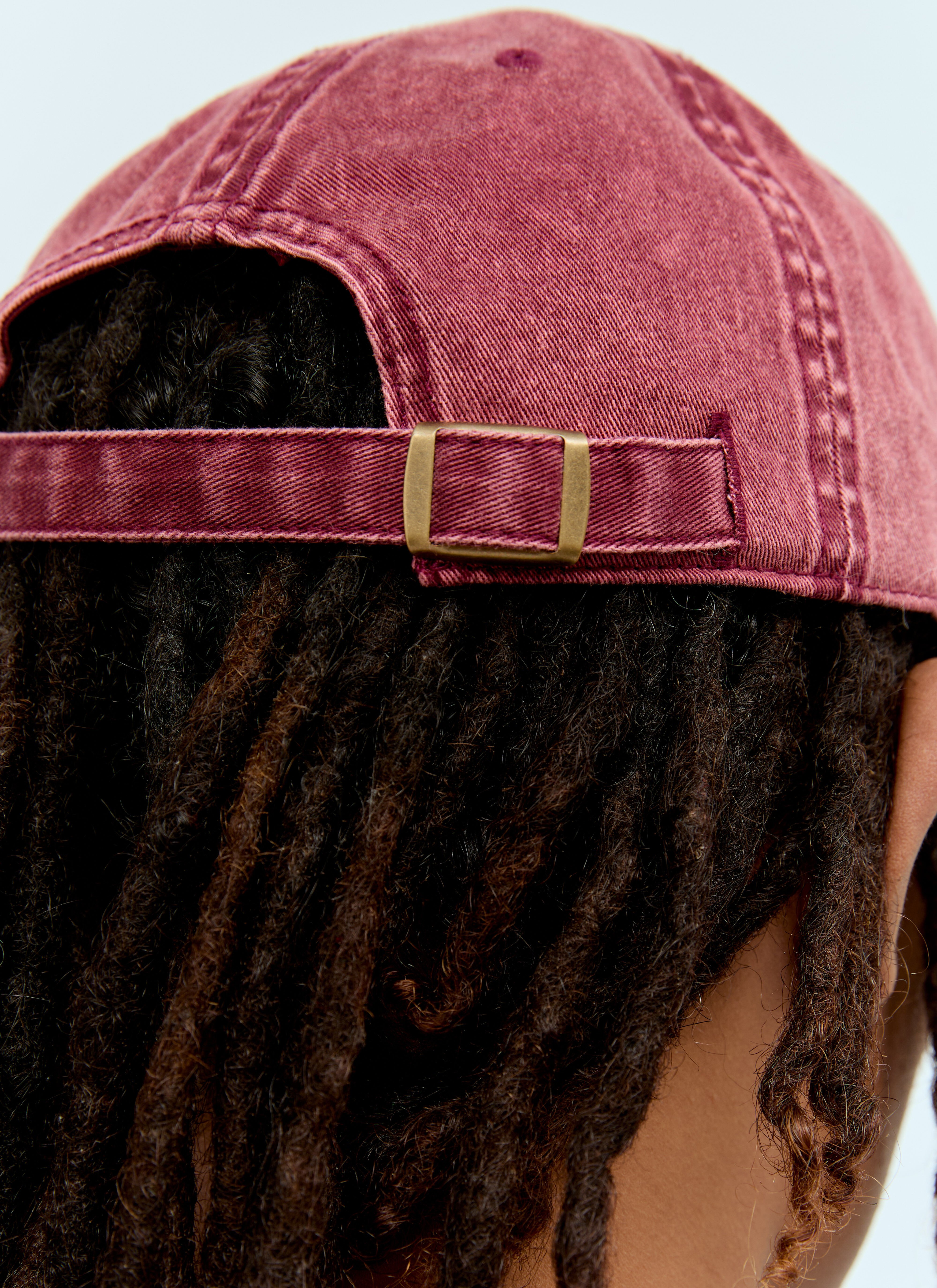 Aaron Esh Men's' Logo Embroidery Baseball Cap in Red | LN-CC®