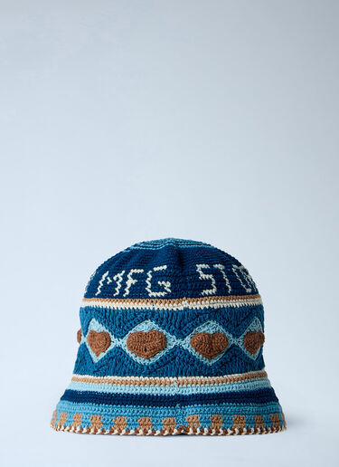 LN-CC® - Story Mfg.: Indigo Heart Brew Hat - Blue Story Mfg. Indigo Heart Brew Hat Blue mfg0166007
