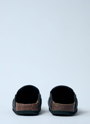 Diesel D-Woodstock Slip-On Shoes Black dsl0259027