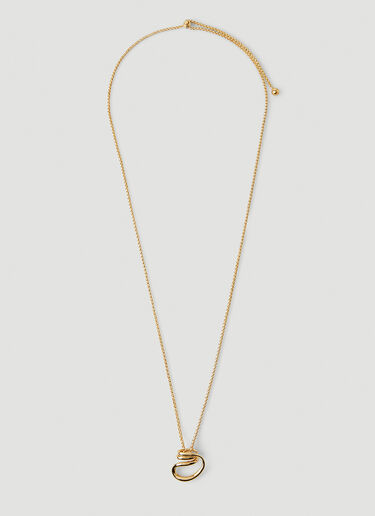 Charlotte Chesnais Round Trip Pendant Necklace Gold ccn0250004