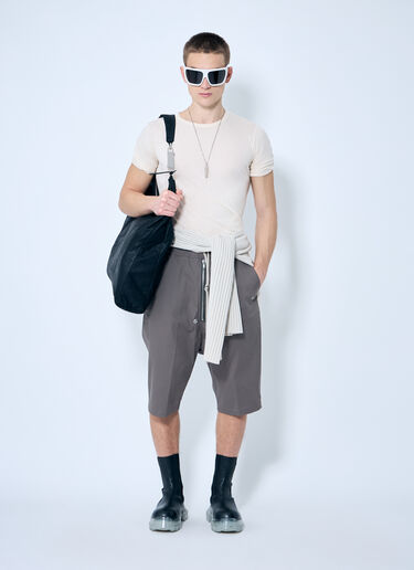 Rick Owens Bela 短裤  米色 ric0159022