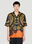Marine Serre Graphic Print Shirt Green mrs0152001