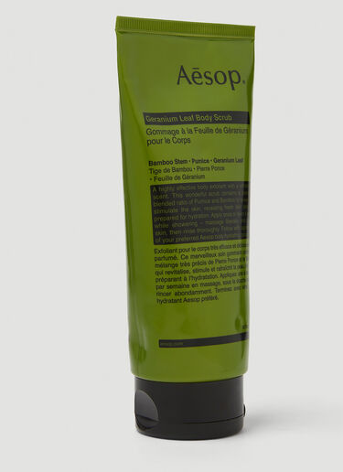 Aesop ゼラニウムリーフ ボディスクラブ ブラウン sop0349004