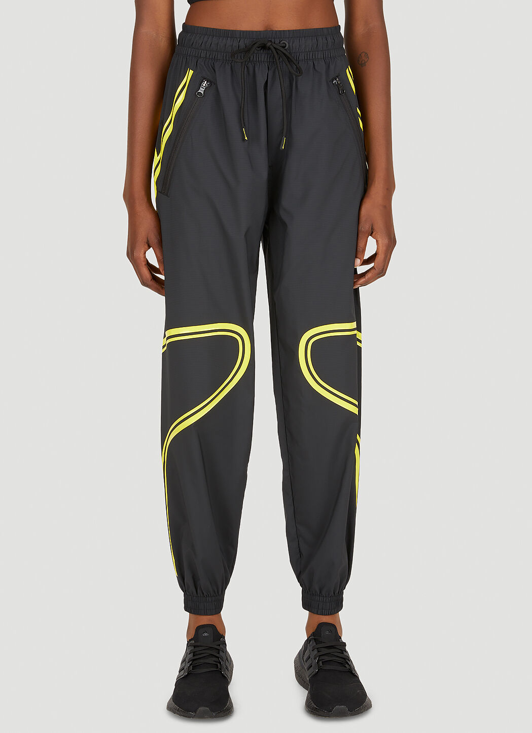 adidas by Stella McCartney Logo Track Pants in Black LN CC