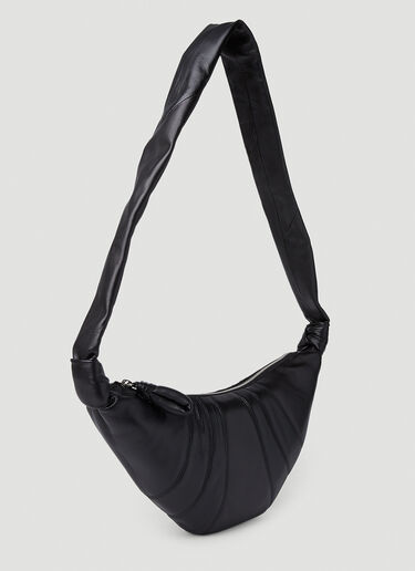 Lemaire Small Croissant Shoulder Bag Black lem0252018