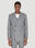 Balenciaga Asymmetric Hem Blazer Navy bal0151009