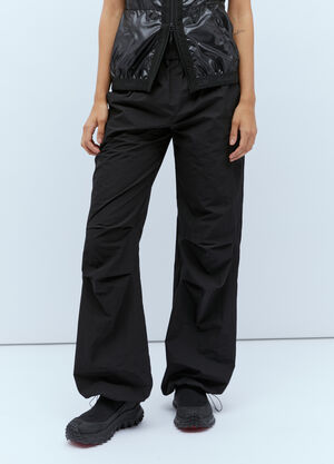 GANNI Elasticated Track Pants Black gan0257030