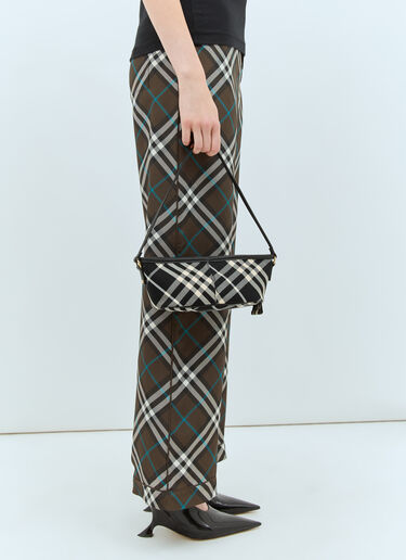 Check Mini Shoulder Bag Burberry Check Mini Shoulder Bag Black bur0257027